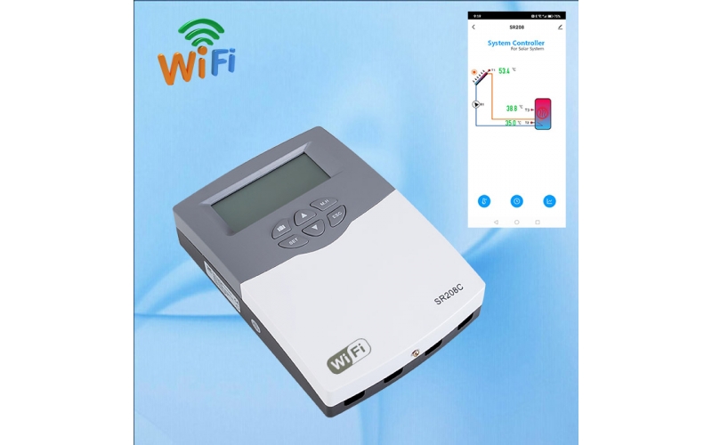 SR208C Tuya WIFI Solar Water Heater Controller