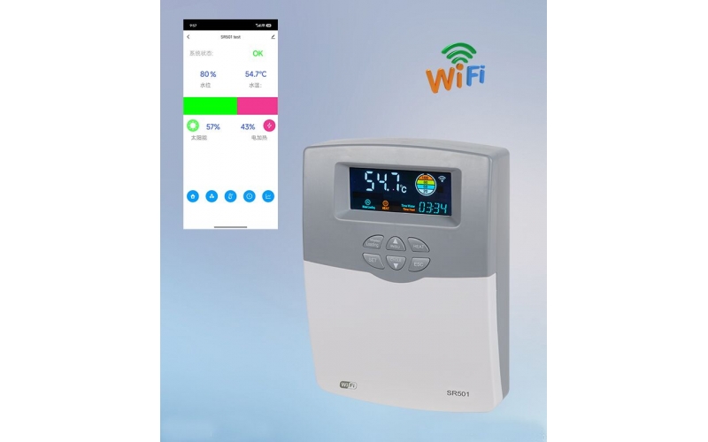 Controlador de Aquecedor Solar SR501 Tuya WIFI
