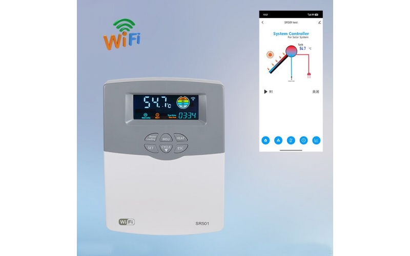 SR501 Tuya WIFI Solar Water Heater Controller